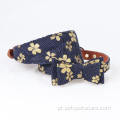 Luxo Bonury Design Bandana Bowtie Dog Collar